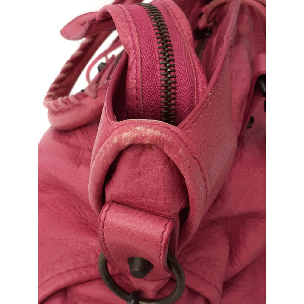 Balenciaga Leather Shoulder The City Bag - Picture 7 of 9